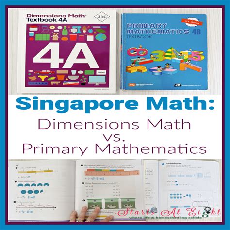 singapore math dimensions vs primary